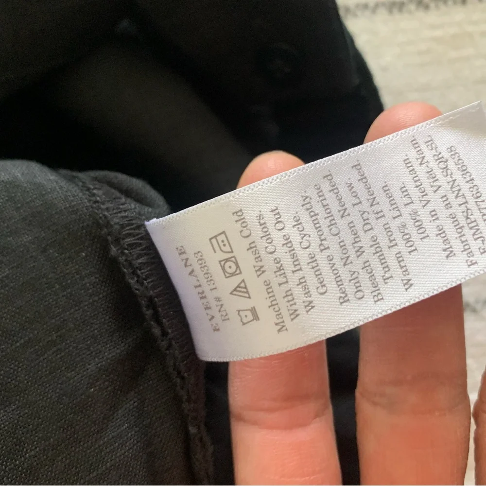 Everlane Linen Jumpsuit with Tie Waist - Picture 5 of 6